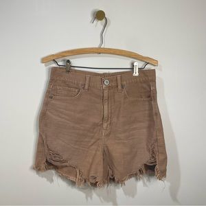 American Eagle | Distressed Ripped Shorts
